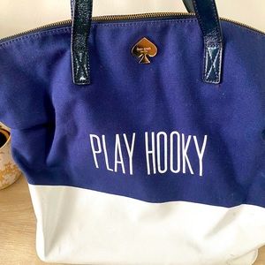 Kate Spade Hooky Boat Canvas Tote